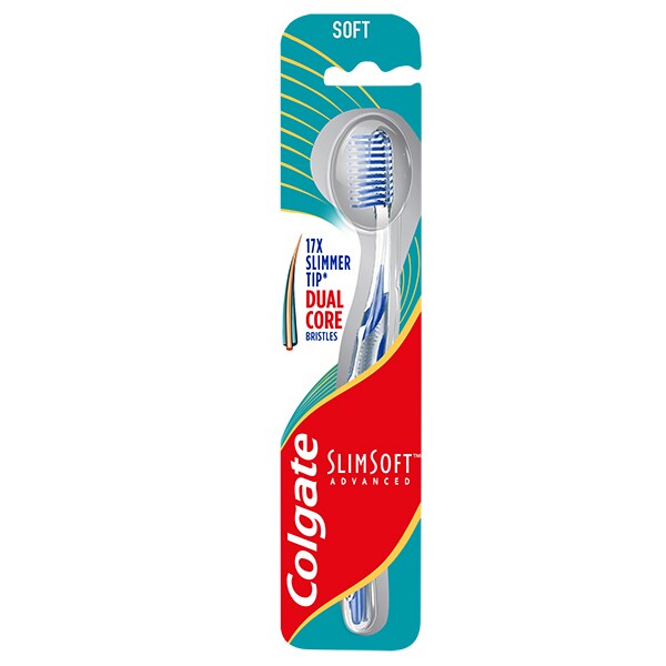 Colgate Slim Soft børstehår Tannbørste, Advanced