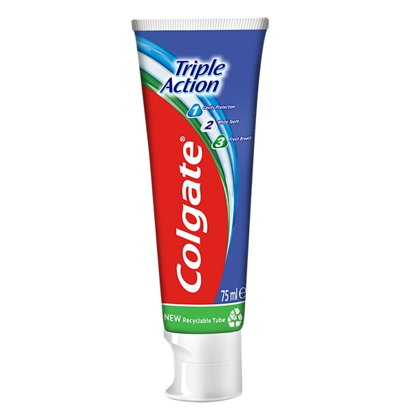 Colgate Triple Action Tannkrem, 75ml